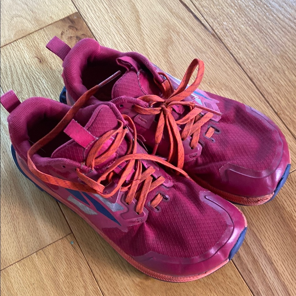 Altra Orange and Pink Athletic Shoes Lightweight Performance